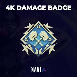 4K Damage Badge